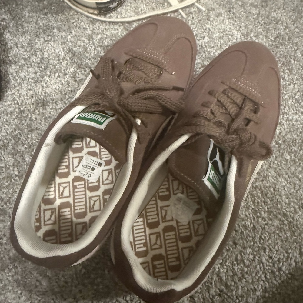 Puma Arizona SD Brown Suede Sneaker